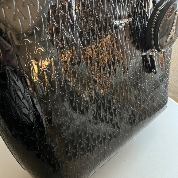 Karl Lagerfeld Tote Paris Patent Leather - Picture 10 of 10